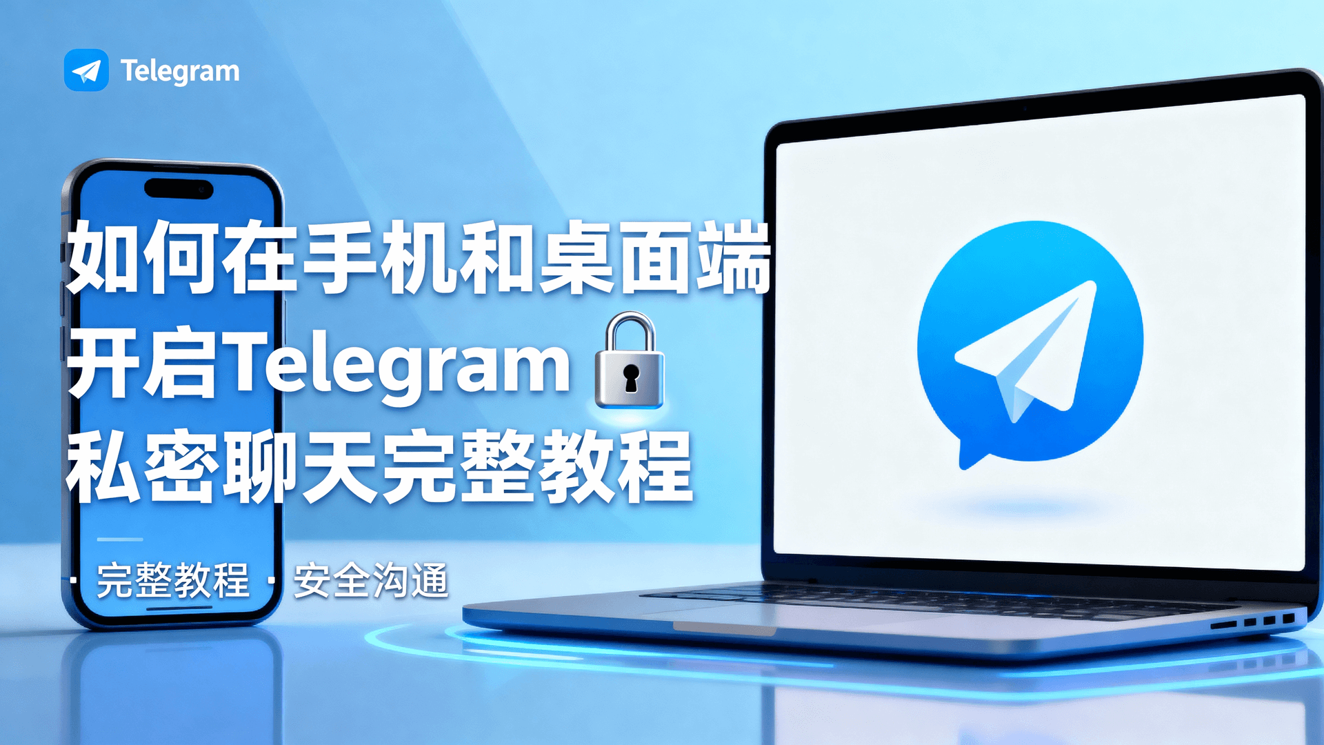 如何在手机和桌面端开启Telegram私密聊天完整教程