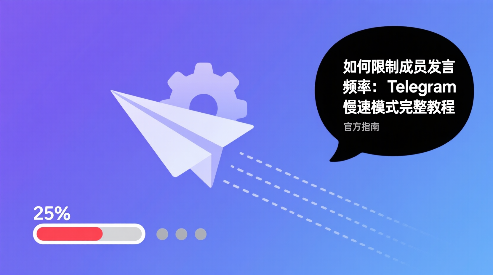 如何限制成员发言频率：Telegram慢速模式完整教程